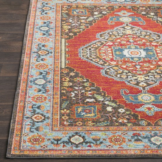 Surya Aura Silk Mauve Rug 2'7" X 7'6"