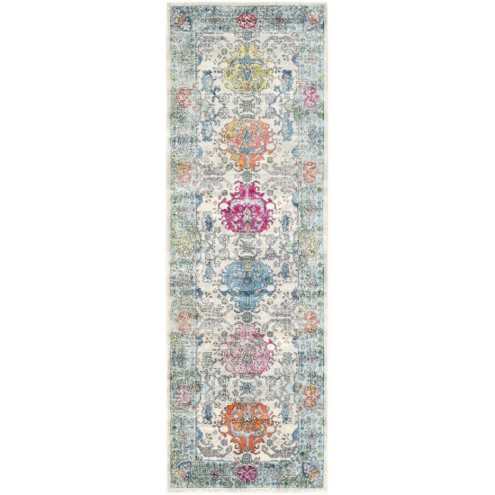 Surya Aura Silk Ask-2308 Light Blue Rug 2'7" X 7'6"