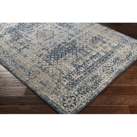 Surya Ayasofya Dark Blue Rug 2'7" X 7'7"