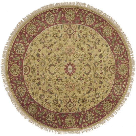 Surya Babylon Mustard Rug 8' Round