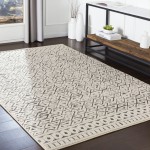 Surya Bahar Charcoal Rug 2' X 2'11"