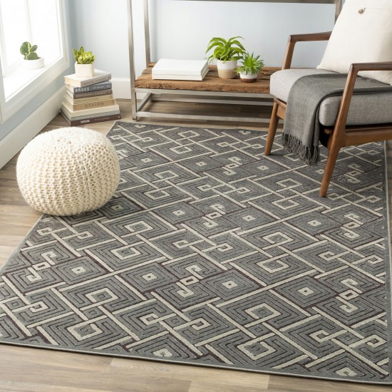 Surya Basilica Gray Rug 8'8" X 12'