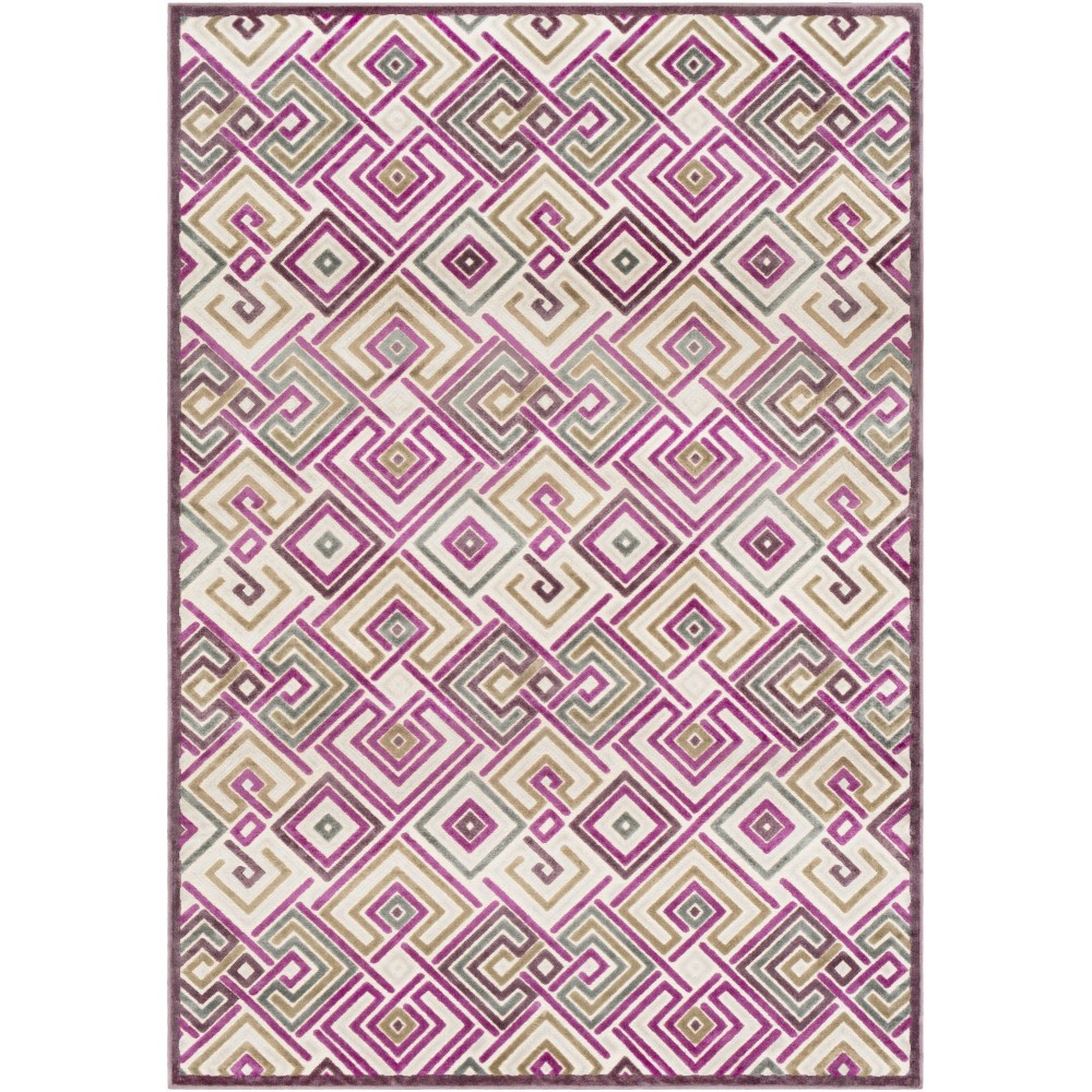 Surya Basilica Magenta Rug 2'2" X 3'