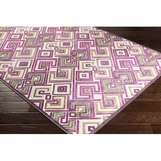 Surya Basilica Magenta Rug 2'2" X 3'