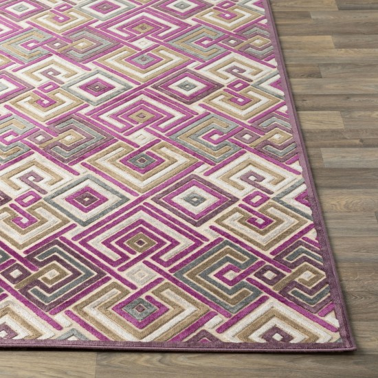 Surya Basilica Magenta Rug 8'8" X 12'