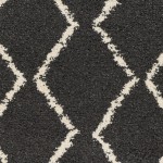 Surya Berber Shag Charcoal Rug 7'10" X 10'2"