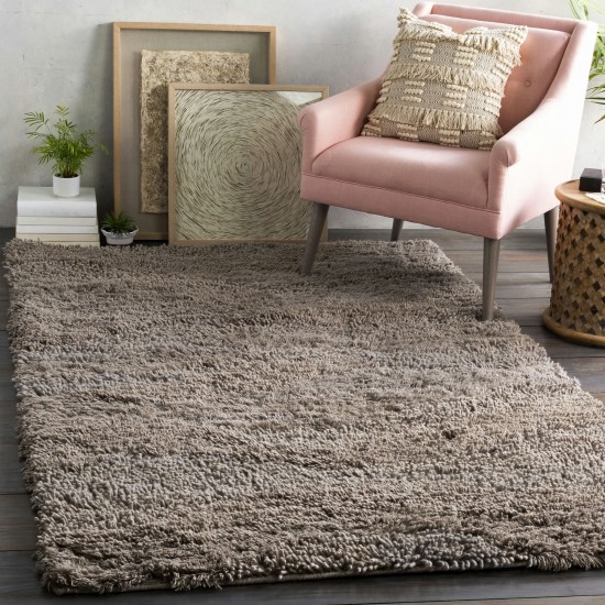 Surya Berkley Medium Gray Rug 2'6" X 8'