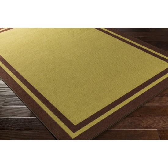 Surya Big Sky Cabin Olive Rug 1'10" X 2'11"