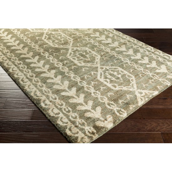 Surya Bjorn Medium Green Rug 3'3" X 5'3"