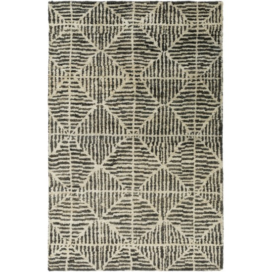 Surya Bjorn Black Rug 3'3" X 5'3"