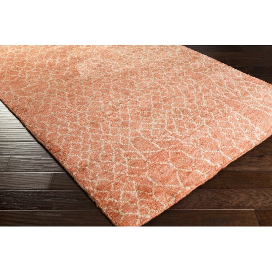 Surya Bjorn Red Rug 2'6" X 8'