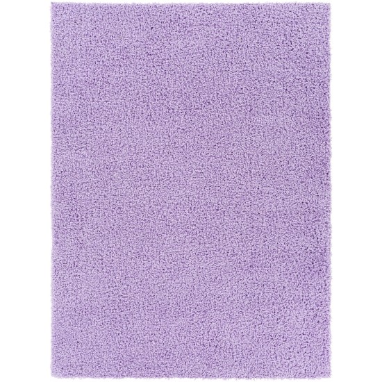 Surya Bliss Shag Lilac Rug 5'3" X 7'