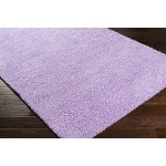 Surya Bliss Shag Lilac Rug 5'3" X 7'
