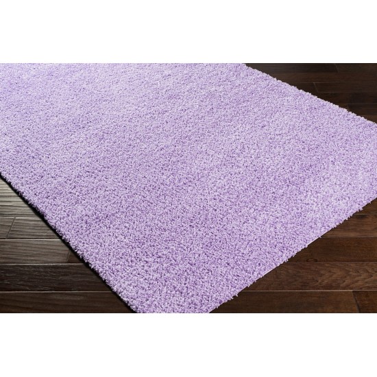 Surya Bliss Shag Lilac Rug 6'7" X 9'