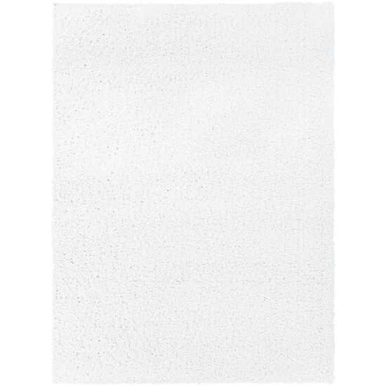 Surya Bliss Shag White Rug 8'10" X 12'