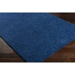 Surya Bliss Shag Dark Blue Rug 8'10" X 12'