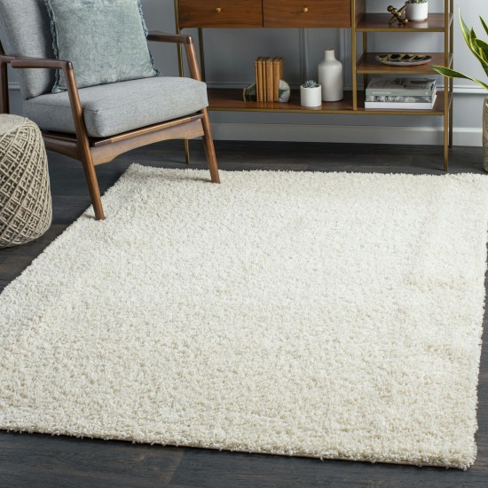 Surya Bliss Shag Cream Rug 7'10" X 10'