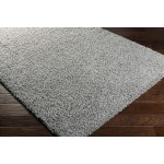 Surya Bliss Shag Gray Rug 5'3" X 7'