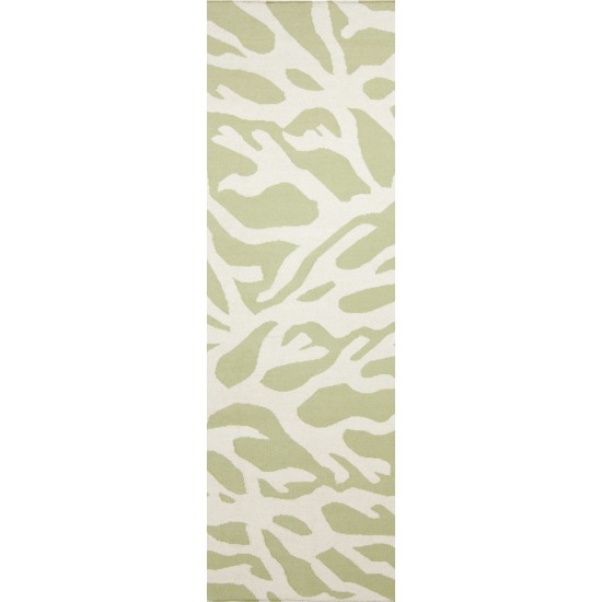 Surya Boardwalk Bdw-4001 Light Green Rug 2'6" X 8'