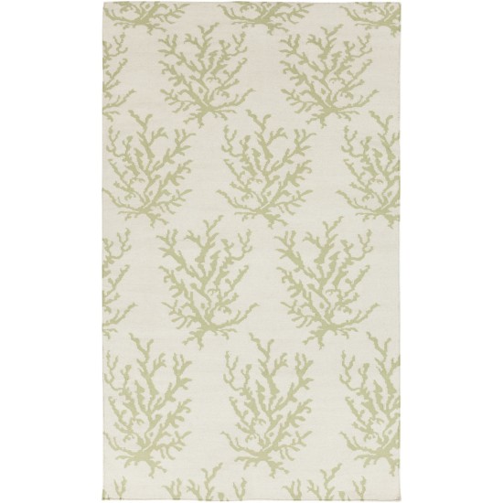 Surya Boardwalk Bdw-4008 Light Green Rug 3'3" X 5'3"