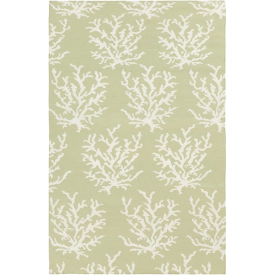 Surya Boardwalk Bdw-4009 Light Green Rug 5' X 8'