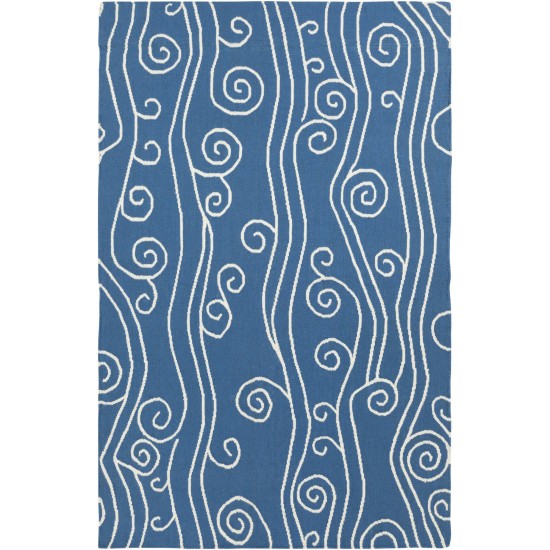 Surya Boardwalk Ink Blue Rug 2' X 3'