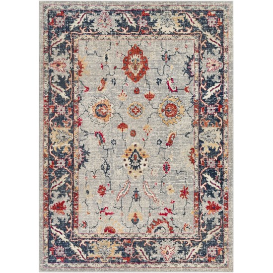 Surya Bohemian Red Rug 3'11" X 5'5"