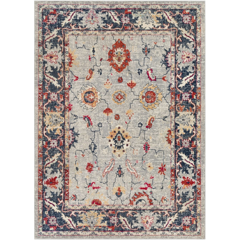 Surya Bohemian Red Rug 3'11" X 5'5" Surya Bohemian Red Rug 3'11" X 5'5"