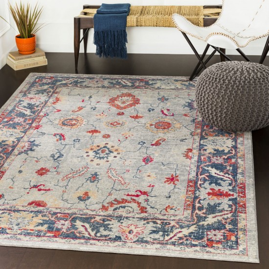 Surya Bohemian Red Rug 3'11" X 5'5"