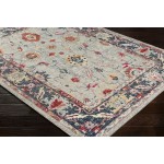 Surya Bohemian Red Rug 3'11" X 5'5"