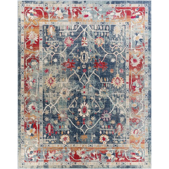 Surya Bohemian Navy Rug 7'10" X 9'11"