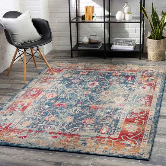 Surya Bohemian Navy Rug 7'10" X 9'11"