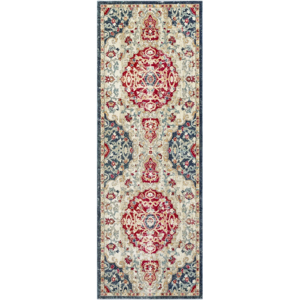 Surya Bohemian Magenta Rug 2'11" X 7'10"