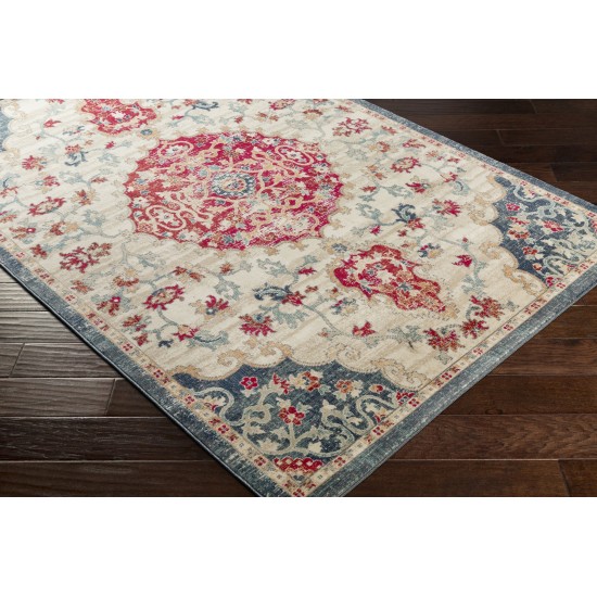 Surya Bohemian Magenta Rug 2'11" X 7'10"