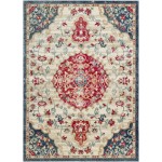 Surya Bohemian Bom-2310 Magenta Rug 3'11" X 5'5"