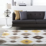 Surya Brentwood Mustard Rug 4' Round