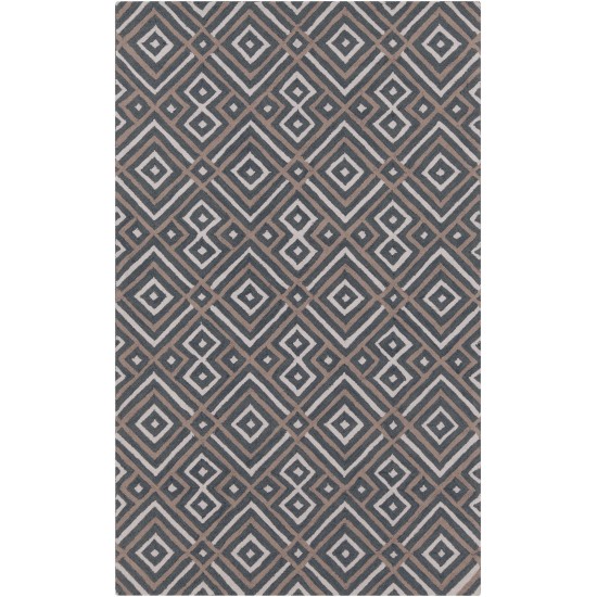 Surya Brentwood Charcoal Rug 3'6" X 5'6"