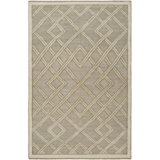 Surya Brighton Light Gray Rug 6' X 9'