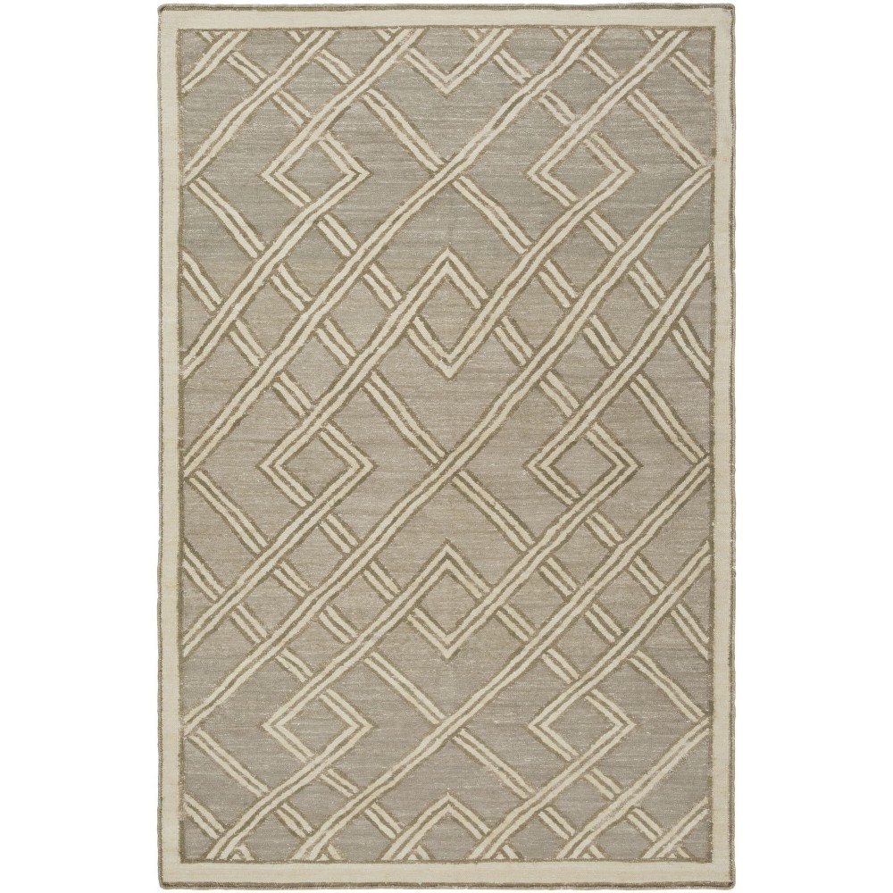 Surya Brighton Light Gray Rug 6' X 9' Surya Brighton Light Gray Rug 6' X 9'
