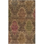 Surya Brocade Brc-1000 Dark Brown Rug 5' X 8'