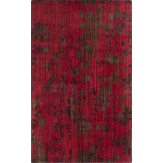 Surya Brocade Red Rug 8' X 11'