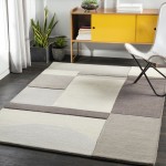 Surya Brooklyn Charcoal Rug 5' X 7'6"