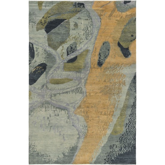 Surya Brought To Light Seafoam Rug 6' X 9'