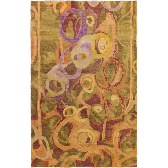 Surya Brought To Light Brown Rug 4' X 6'