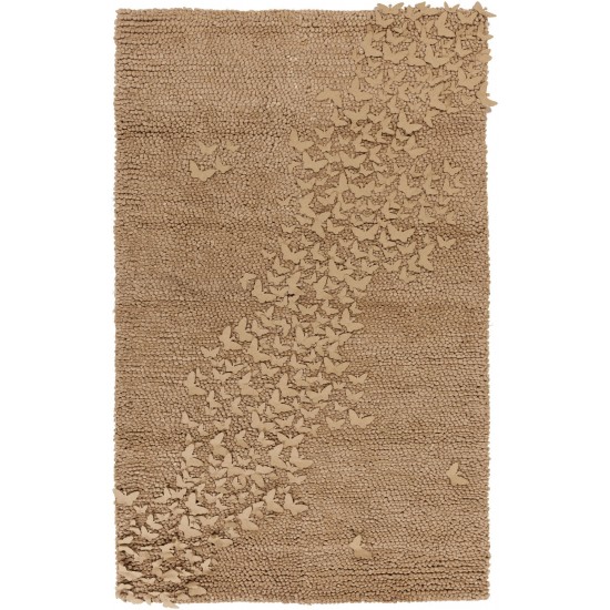 Surya Butterfly Brown Rug 2' X 3'