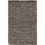 Surya Cable Dark Brown Rug 2' X 3'