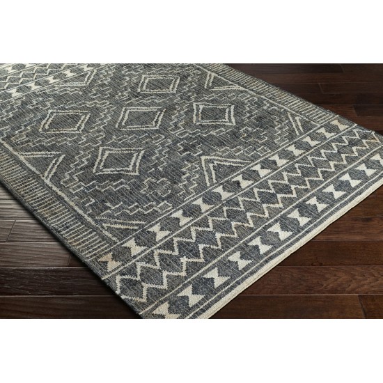 Surya Cadence Black Rug 2'6" X 8'