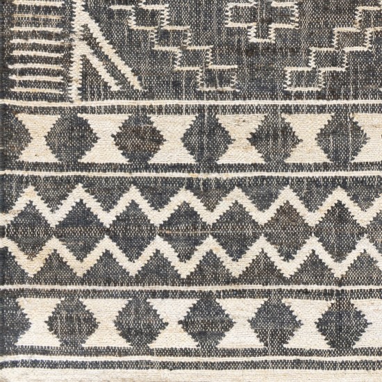 Surya Cadence Black Rug 2'6" X 8'