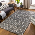 Surya Cadence Black Rug 8'10" X 12'