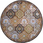 Surya Caesar Cae-1032 Charcoal Rug 9\'9" Round